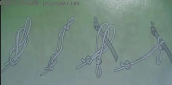 钓鱼鱼线绑法图解