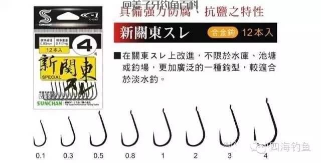 鱼钩知识大全