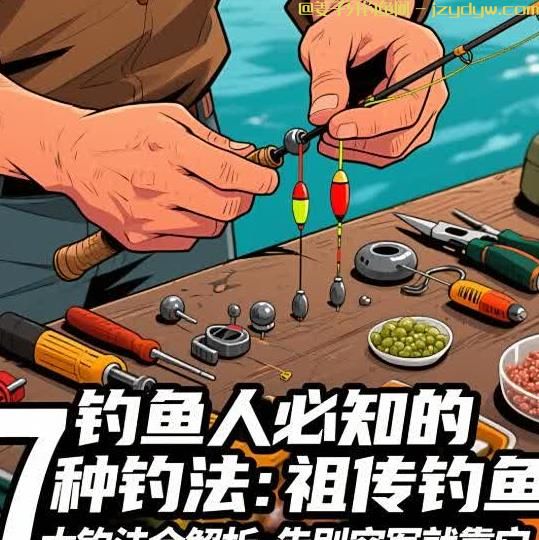 钓鱼从新手到高手的必看的一些经验！